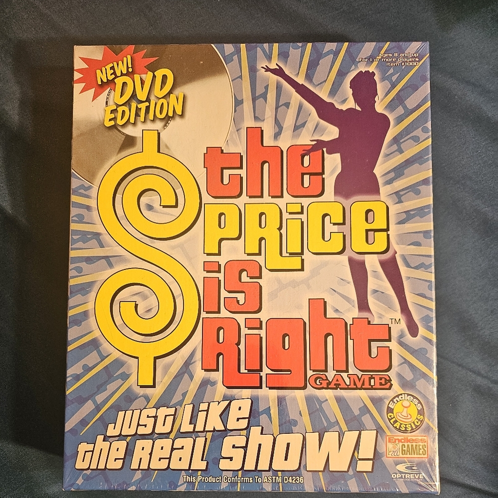 2005 The Price Is Right Game DVD Edition | Endless Classics Games,‎ Sealed